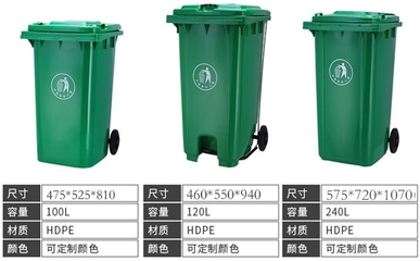 锦州塑料垃圾桶生产厂家,公共环卫垃圾箱-沈阳兴隆瑞